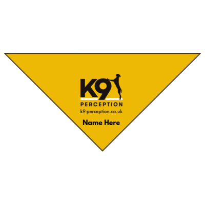 K9 Bandana Yellow Thumbnail