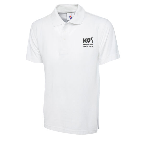 K9 Mens Polo White Thumbnail
